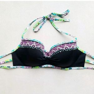 Victorias Secret 36C Strappy Getaway Halter Bikini